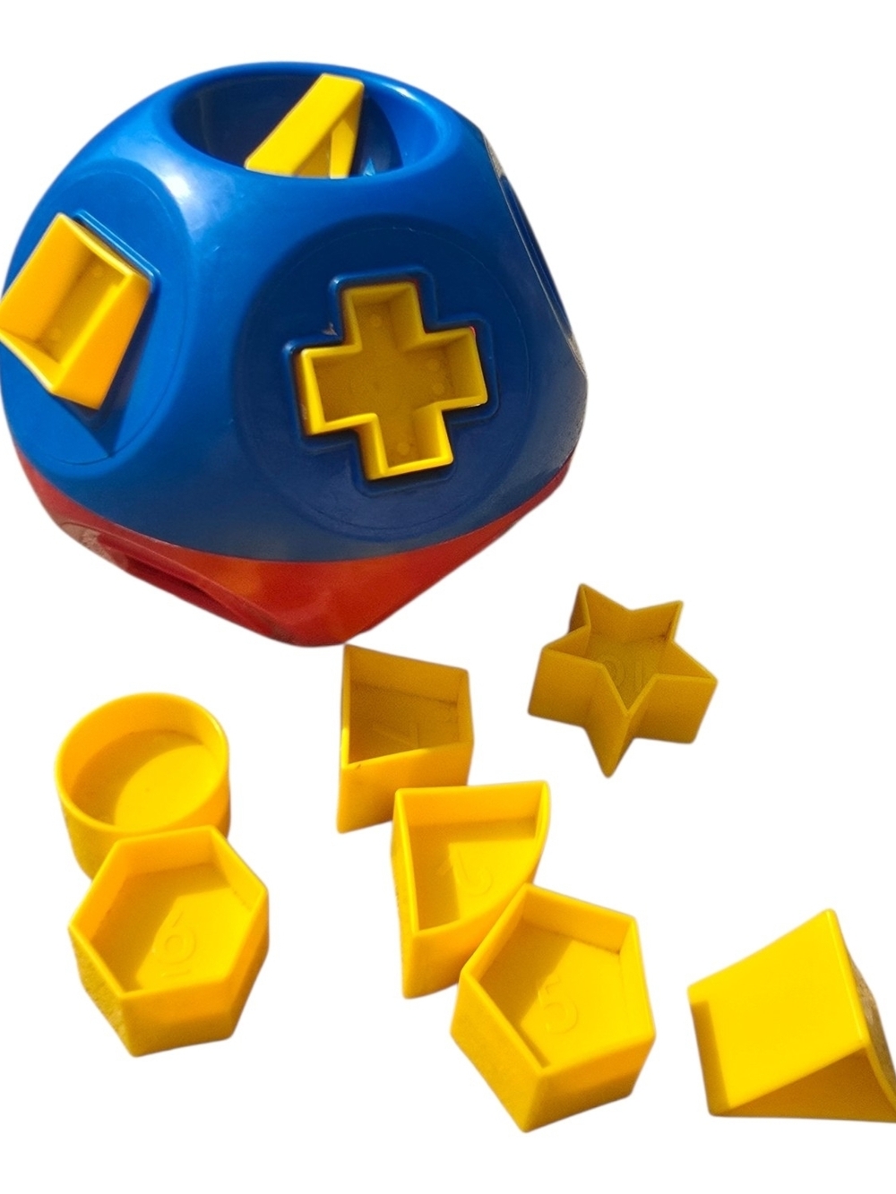 Vintage Tupperware Shape-O-Ball Sorter Complete Toy